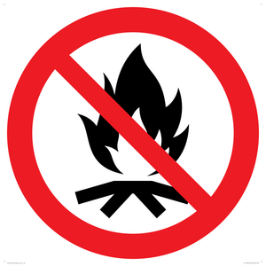 Prohibition: No campfire